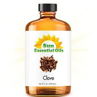 Clove Essential Oil (Huge 8oz Bottle) Bulk Clove Oil - 8 Ounce