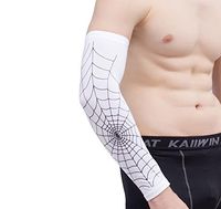 Senmir Ultra-Thin Breathable Protective Arm Sleeve(1Pcs), Non-Slip Extended Compression Elbow Protection Pads, Elbow Guard Sleeve Warmers Braces Supports for Outdoor Sports