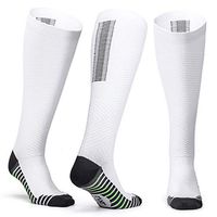 2 Pairs Compression Socks for Men and Women 20-30mmHg Fitness Medical Nursing Socks