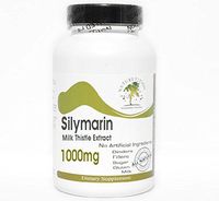 Milk Thistle Silymarin Extract 1000mg ~ 180 Capsules - No Additives ~ Naturetition Supplements