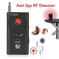 Anti Spy Hidden Camera Detector, Wireless RF Signal Bug Detector Laser Lens GSM Tracking Device Finder for Spy Scanner Radio Wireless Audio Bug Hidden Camera Detector