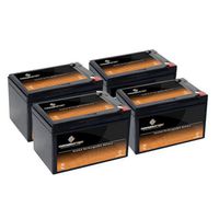 12V 12AH Hoveround Activa Wheelchair Replacement SLA Battery - 4PK
