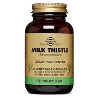 Solgar - Full Potency Milk Thistle, 50 Vegetable Capsules