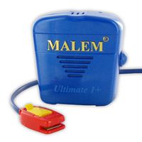 Malem Ultimate Recordable Bedwetting Enuresis Alarm - Blue Recordable Tone w/Vibration