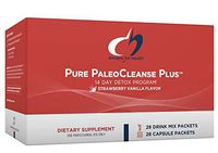 Designs for Health Pure PaleoCleanse Plus 14 Day Detox Program - Beef Protein Powder, Amino-D-Tox + Detox Antiox Packets (28 Powder + 28 Capsule Packs)
