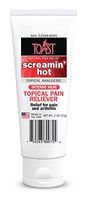 Toast Screamin' Hot Intense Heat Topical Pain Relief Cream for Muscles and Joints - 2 Ounces