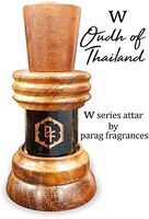 Parag Fragrances (W Series Attar) Oudh of Thailand Bhapka Processed Attar For Men 6ml / 0% Alcohol/Best Attar For Winter (Long Lasting and Chemical Free Natural Agarwood Attar)