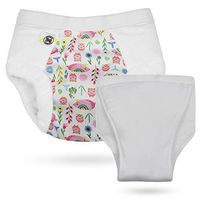 Hero Undies Bedwetting Overnight Protective Underwear (Size 3 (6-9yrs), Piglet with Insert Set)
