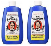 Mrs. Stewart's Concentrated Liquid Bluing Great for Laundry, 8 Ounce (Pack of 2) (Тwо Расk)