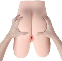 SwetDada 9.39lb Thick Ass Do-ll Realistic-Pussyfoot Pocket Men 3D Female Torso Life 2 in 1 Male Love Trainer Toy Full+Size Love-Doles with Metal Skeleton Size TPE Silicone Cup