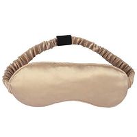 AURAA Comfortable, Adjustable Position, Ultimate Blindfold Super Soft 100% Mulberry Silk Sleep Mask Pink
