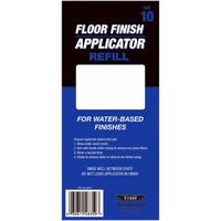 Ettore 33410 Water-Based Floor Finish Applicator Refill, 10-Inch