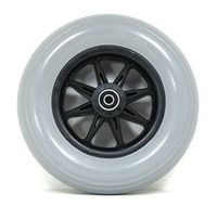 New Solutions CW221PB12 8 x 2 in. Caster Wheels with Molded-on Tires & B12 Bearings for Wheelchair44; Set of 2