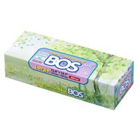 BOS Amazing Odor Sealing Disposable Bags for Diapers, Pet Waste or Any Sanitary Product Disposal -Durable and Unscented (60 Bags) [Size: L, Color: White]