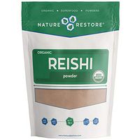 USDA Certified Organic Red Reishi Mushroom Powder, 8 Ounces, Non GMO, Gluten Free, Packaged in California, Ganoderma Lucidum/Lingzhi
