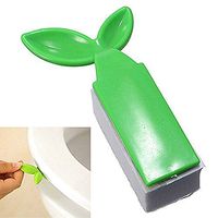 maxgoods Leaf Shape Toilet Seat Handle Seat Cover Lifter Avoid Touching,6-Pack