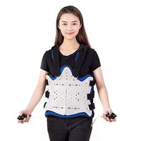 Back Brace Support with Air Pump, Immediate Relief for Back Pain, Herniated Disc, Lumbar Fracture, Osteoporosis, Breathable Mesh Design