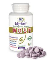 NWC Naturals Belly-Ease 180 Count Chewable Tablet Digestive Enzymes and Probiotics