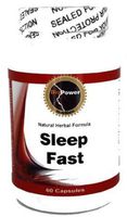 Sleep Fast - # - 120 Capsules Herbal Powerful Relaxant and Sleep Promoter w/ GABA, Valerian Root, Skullcap, Chamomile, Passion Flower, Magnolia Bark (2 Bottles)