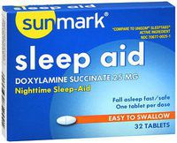 Sunmark Sleep Aid 25 mg Tablets - 32 ct