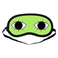Sangkoo Fashion Unicorn Horse Sleep Mask, Cotton Material Soft Sleeping Mask Adjustable Head Strap for Men/Women/Kids (Green)