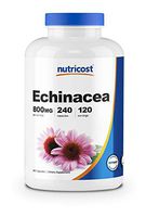 Nutricost Echinacea 800 mg, 240 Capsules - High Quality Veggie Caps, Non GMO, Gluten Free, 120 Servings