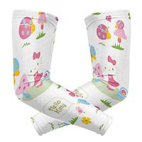 Hello Kitty Arm Sleeve - UV Protection Cooling Compression Sun Sleeves for Men & Women for Running, Cycling,Baseball, Basketball, Golf