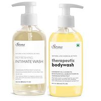 Sirona Natural Intimate Feminine Hygiene Wash - 6.7 Fl Oz | No Chemical, No Irritation + Therapeutic Body Wash - 6.7 Fl Oz: Promotes Healthy Feet, Skin and Nails (Pack of 2)