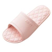 Emimarol Women and Men Bath Slipper Anti-Slip for Indoor Home House Sandal Soft Bottom Non-Slip Bedroom Shoes Pink