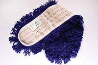 Hibrid Industrial Strength Washable Cotton Dust Mop- Thick Tufted Home & Commercial Use for 48 Inch Frame Cleans Hardwood Laminate Concrete - Floor Systems