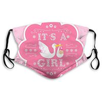 Baby Girl Protective Mask with Gasket Disposable Water Repellent Multilayer Filter Adult Sunscreen Large Mask S