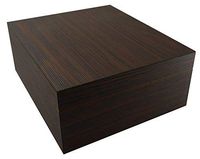 Visol Firenze Walnut PVC Vineer Desktop Humidor - Up to 25 Cigars