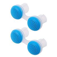 Wdj 2Pcs Anti Snoring Apparatus Nasal Dilators Device Snore Stopper Magnetic Silicone Air Purifier Sleeping Device Stuffy Nose Breathing Apparatus,Blue