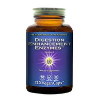 HealthForce SuperFoods Digestion Enhancement Enzymes - 120 Vegan Capsules - All Natural Plant Sourced Enzyme Supplement, Promotes Healthy Gut - Gluten Free - 30 Servings