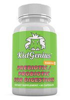 KidGenius Probiotics for Kids- Digestion & Immune System Support with Probiotics - All Natural Comprehensive Formula - by Dr. Robert Meli