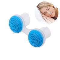 Anti Snore Nose Purifier, Upgrades Snore Stopper Nasal Dilator Air Purifier Sleeping Breath Aid Nose Clip for Women Men to Stop Snoring Noise, 2 Pack with Case (Blue)