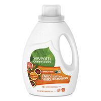 Seventh Generation Liquid Laundry Detergent, Fresh Citrus Scent, 50 oz, 33 Loads