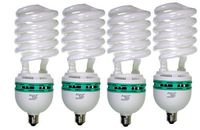 ALZO 85W CFL Photo Light Bulb 5500K, 4250 Lumens, 120V, Pack of 4, Daylight White Light