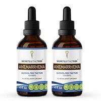 Anemarrhena Alcohol-Free Tincture Liquid Extract (Zhi Mu, Anemarrhena Asphodeloides) Tincture Supplement (2x4 fl oz)