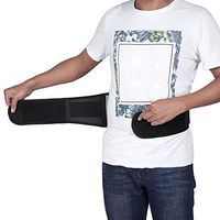 Heat Waist Belt, Self-Heating Thermal Magnetic Lower Back Lumbar Therapy Support for Pain Relief