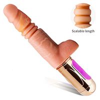 Portable Reliable Quality Vǐbrǎtǒr 12 -Speed Silicone Massager Waterproof  Love Vibrating Heating Rod Toy