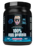 Healthy ‘N Fit 100% EGG PROTEIN- Strawberry (12oz): 100% Egg White Protein PLUS Natural Peptides. The Highest Quality, Purest, Most Effective, All Natural Protein.