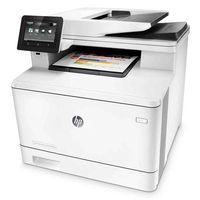 HP LaserJet Pro M477fnw All-in-One Wireless Color Laser Printer with Built-in Ethernet, Amazon Dash Replenishment ready (CF377A)