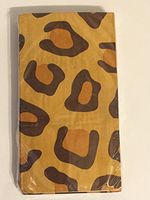 Party Buffet Paper Napkins - Leopard Print - Brown - 16 Count