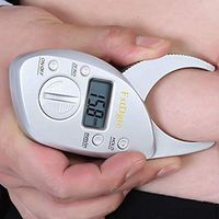 DZSF Digital Fat Caliper Electronic Digital Handheld BMI Monitor - Body Mass Index Machine with LCD Display Readout