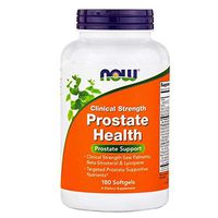 NOW Supplements, Prostate Health, Clinical Strength Saw Palmetto, Beta-Sitosterol & Lycopene, 180 Softgels