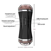 Zx-Fjb Personal Tools Rechargeable Handheld Double Entrance Mas-Sager Toys for Men Electric Full Body Ma-ssage Mâ&stürbâtõr Male Cup Cool Toy for You