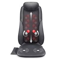 Snailax Shiatsu Massage Seat Cushion - 2D/3D 2-in-1 Modes Back Massager with Heat, Rolling Kneading Massage Chair Pad for Back Pain Relief, Gifts for Women/Men/Dad/Mom