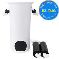 Vaunn Medical EZ-TUG Sock Aid Assist with Foam Grip Handles and Adjustable Cords (NOT for Compression Socks)