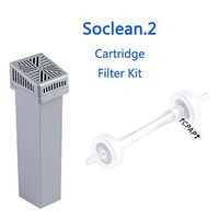 KINHOO 2pcs/Set Cartridge Filter Check Valve for SoClean 2 CPAP Cartridge Filter